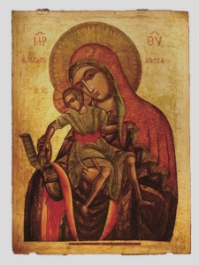 Икона Богородицы Хрисорроятиссы